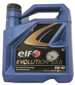 Моторное масло Elf Evolution SXR 5W40, 4л